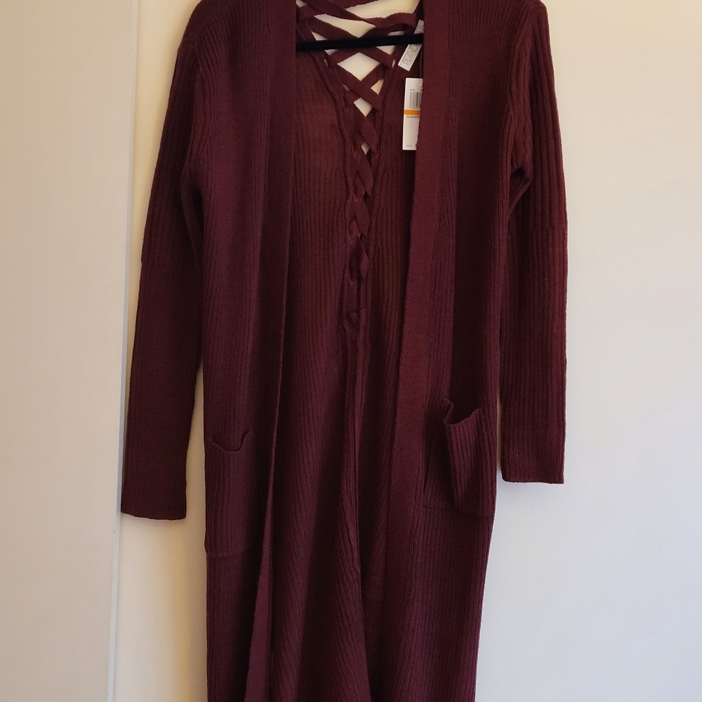 Burgundy Sweater